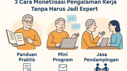 3 Cara Monetisasi Pengalaman Kerja Tanpa Harus Jadi Expert-min