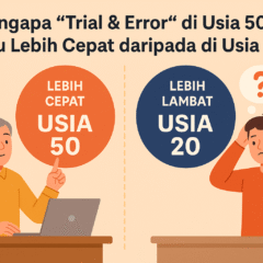 Mengapa “Trial & Error” di Usia 50 Justru Lebih Cepat daripada di Usia 20-min